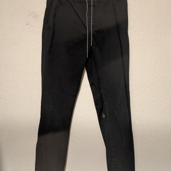 Black Jogger Pants - Picture 1 of 2